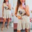 Vestido Perro Beige